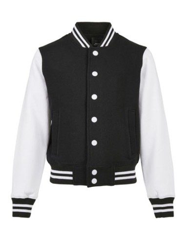 BUI-BY187-Kids Organic Sweat College Jacket